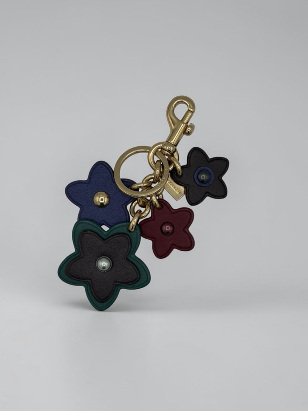 Coach Wildflower Multicolor Bag Charm EUC